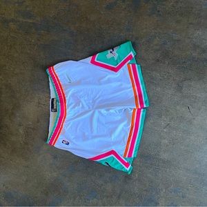 San Antonio Spurs 2021 White City Edition Shorts